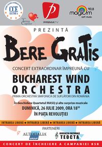 Bere Gratis în proiectul "Ce n-a văzut Parisul"